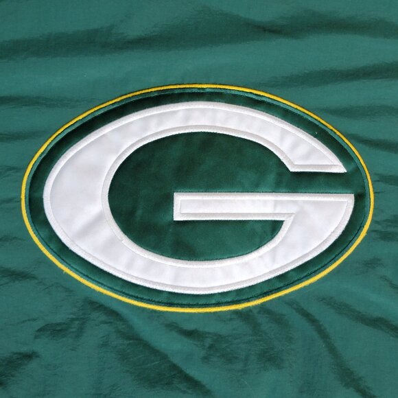Vintage 90s Starter Pro Line NFL Green Bay Packers Pullover Winter Jacket - L - Picture 4 of 15